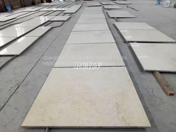 Stone Grain Aluminum Honeycomb Panel/ Aluminum Honeycomb Board for Wall/ Aluminum Honeycomb Panel for Ceiling photo-2