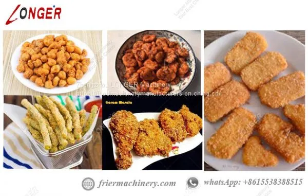 Automatic Nigerian Chin Chin Frying Machine for Commercial Using photo-3