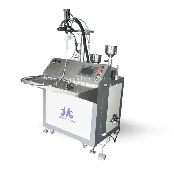 Yiermai Semi-Automatic Easy Handle High Accurate Glue Mixing Machine System photo-3
