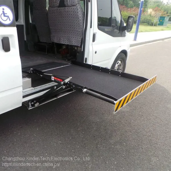 Китайский лифт для инвалидных коляск на микроавтобусы и миниавтобусы MINI-UVL для инвалидов и пожилых людей
