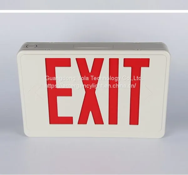 Green Red Exit Sign Lamps Indicator New Type LED Exit Sign Save Energy Exit Signs Green Red Lamp photo-4