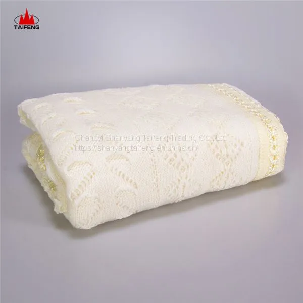 100% Acrylic Jacquard Warm Baby Swaddle and Blanket for Africa Market photo-2