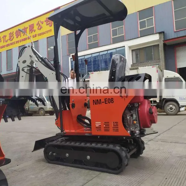 Nuoman Crawler Mini Excavator Towable Backhoe 800 kg photo-5