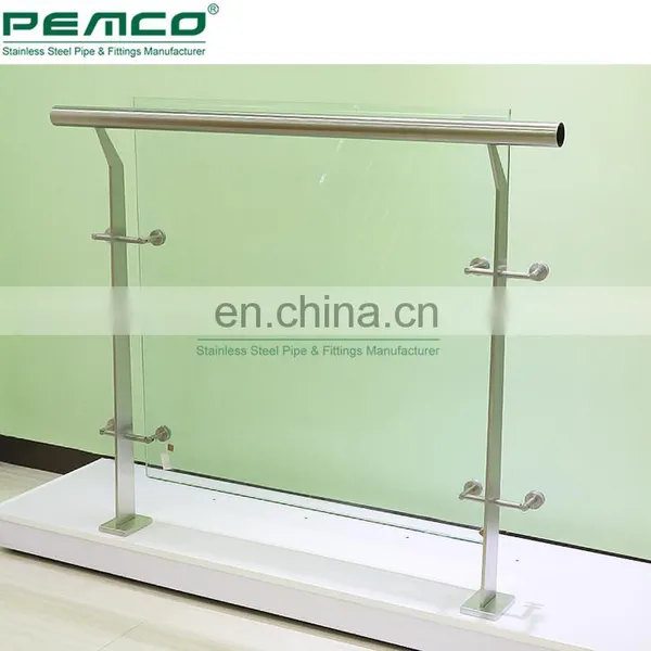 304 316 Inox Interior Balcony Glass Spider Railing Deck Tempered Glass Railing Balustrade photo-2