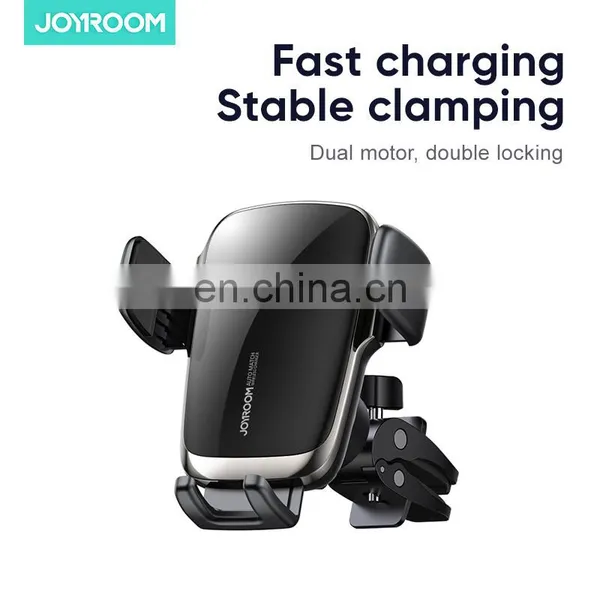 Joyroom ZS248 FCC CE Qi Car Charger Mobile Suction Cup Version Qi 15W Wireless Fast Charging Car Phone Holder photo-4