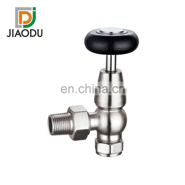 116S-J Brass Paished Chrome Thermostatic Radiator Valve photo-5