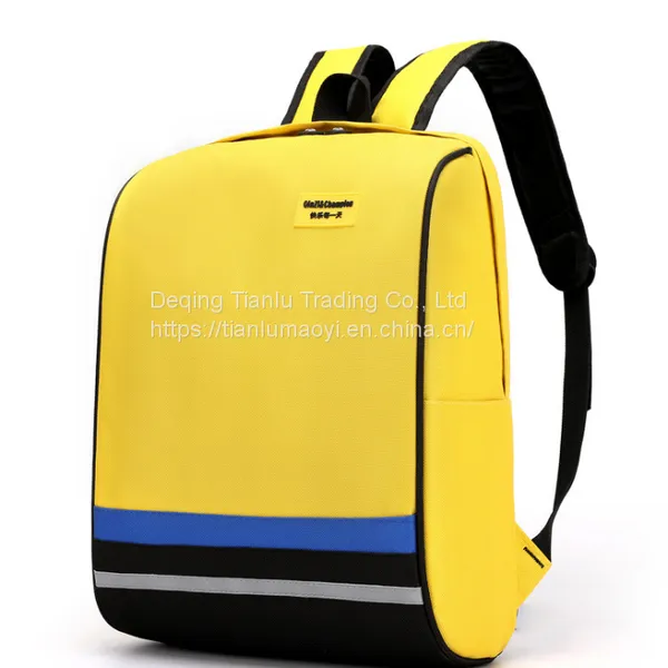 Kindergarten Schoolbag Custom Logo With Reflective Strip Backpack Printing Children Schoolbag Backpack NEW photo-4