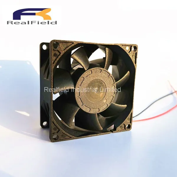 80mm 80x80x38mm 8038 24v dc Axial Exhaust Cooling Fan for Welding Machine photo-2