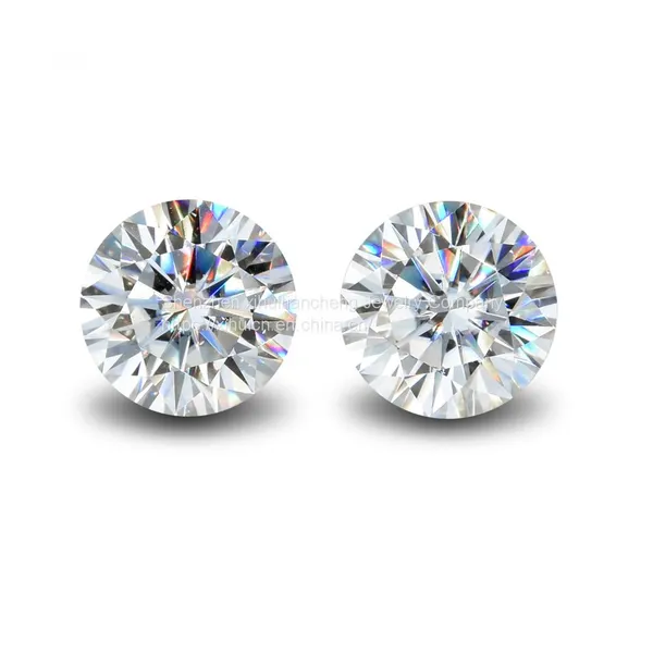 Hot Sale Round Shape VVS 7.5mm Loose MOISSANITE White Stone