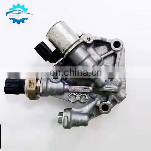 15810-5R0-003 VTEC Solenoid Spool Valve W/Oil Pressure Switch Gasket for Honda City 2015-2020 Fit 2015-2021 Civic 2017-2021 photo-2