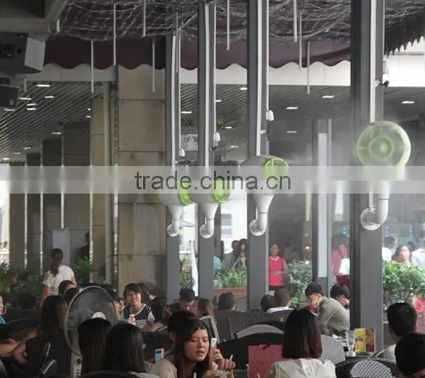Wall Type Auto Water Inflow 320w Fan With Water Spray photo-5