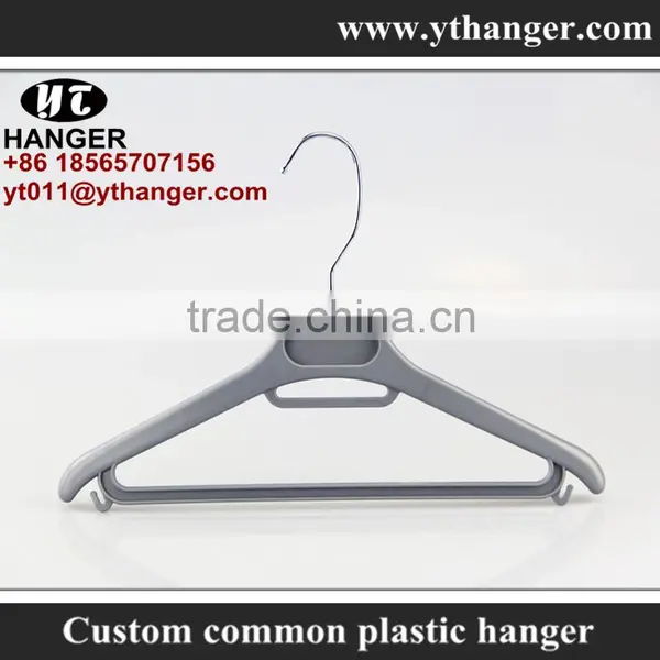 IMY-512 Grey Wholesale Kids Plastic Hangers With Bar photo-2