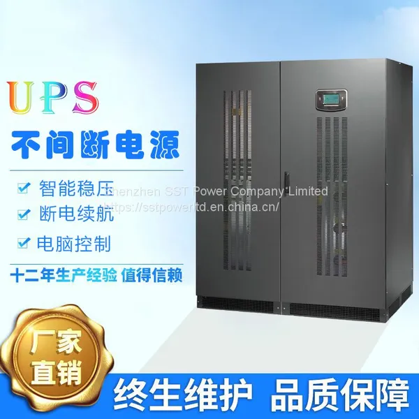 20kVA 3 Phases 208VAC 220VAC Low Frequency Double-conversion Online UPS Pure Sine Wave UPS Can Connect External Lead Acid Battery 32pcs photo-5