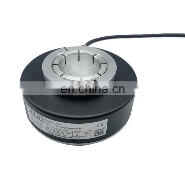 30mm Hole Hollow Shaft GHH100-30G2048BMP526 2048ppr Rotary Encoder for Elevator photo-2