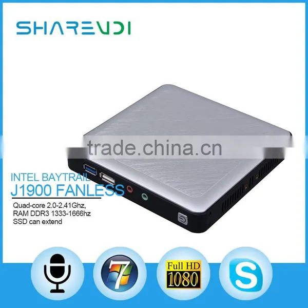 Smart pc for Educational Quad Core J1900 Fanless Cpu Embedded With Win7 Os/2 USB 3.0 photo-3