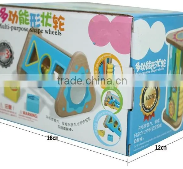 2015 Multi Function Calculation Beads Color Wood Beads Educational Kid Beads Toy photo-5