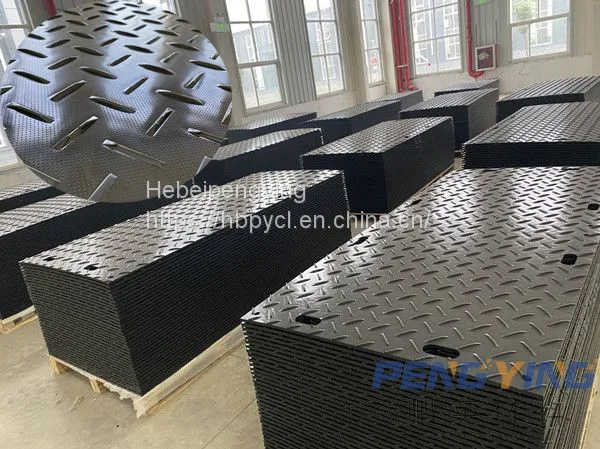 Rain-Resistant Anti-Skid Polymer Road Plates | Stable for 100-Ton Heavy Loads | Temporary Roadbeds for Wind Power and Coal Mining photo-3
