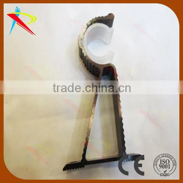 Hardware Polishing Aluminium Export Curtain Rod Bracket photo-5