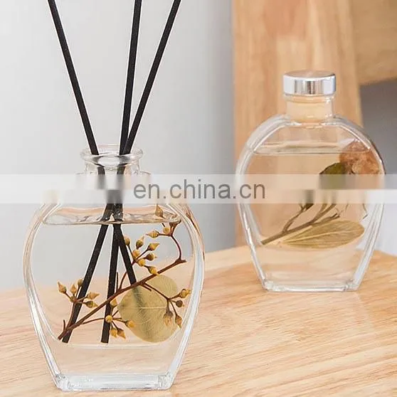 ENO Custom Package Design Reed Stick Fragrance Oil Reed Diffuser Glass Bottle Flower Decoration Air Freshener Reed Diffuser photo-4