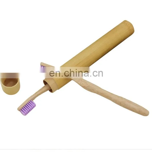 Bamboo and Wood Toothbrush Box Bamboo Tube Wood Tube photo-4