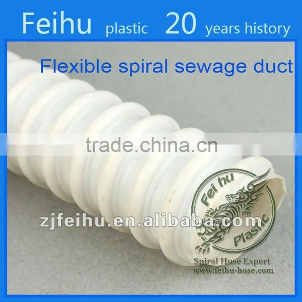 Flexible Spiral Sewage Duct