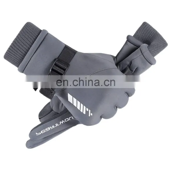 Snowboarding Waterproof Windproof Winter Warm Snow Fashion Outdoor Sport Cycling Ski Gloves For Adults photo-2