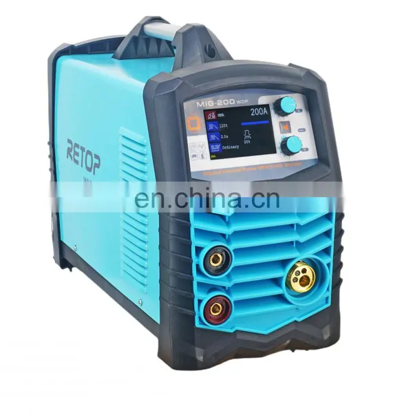 MIG-200WDP welding machine can weld aluminum stainless steel carbon steel copper and other metals
