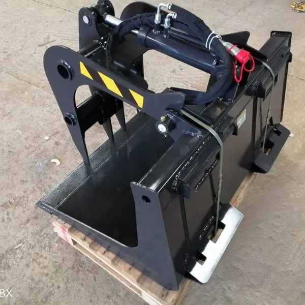 Bucket Grapple for Skid Steer Bobcat Attachments Log Grab photo-2