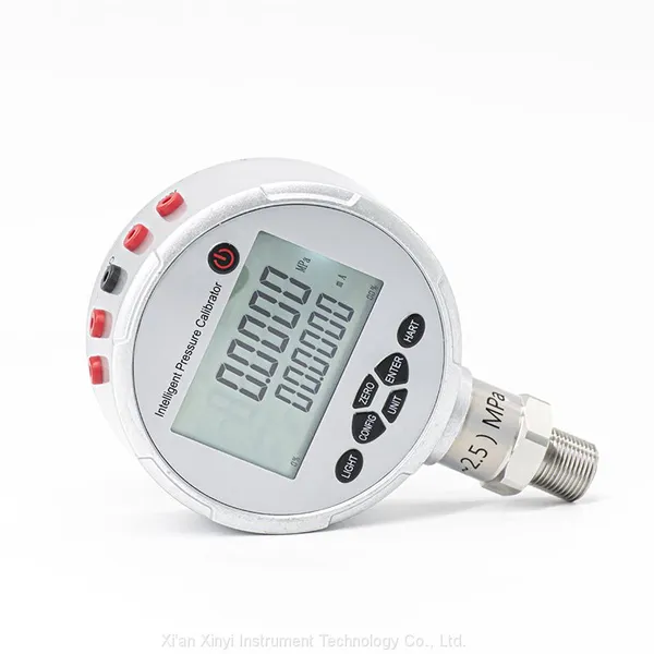 Intelligent Pressure Gauge Calibration With HART Communication