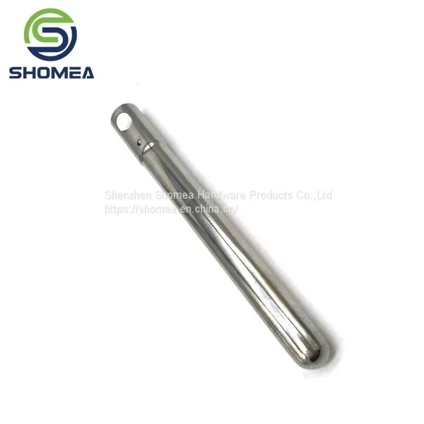 SHOMEA Customized Thin Wall 304/316 Stainless Steel Cut Slot Medical Temperature Probe photo-4