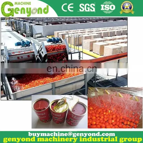 Can Tomato Paste Packaging Machine Canning Equipment for Tomato Paste Processing Plant photo-5