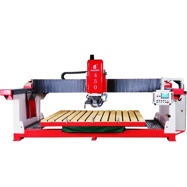 Hlsq450 Automatic Bridge Saw Granite Bridge Stone Processing Machine