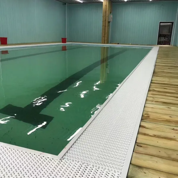 Wholesale Price Sawtooth Shape Swimming Pool Grating PP/ABS 18cm 20cm 25cm 30cm Overflow Pool Gutter Grating photo-4