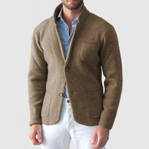 Warmth Casual Winter Classic Casual Sport Plus Size Fleece Jacket Men's Jackets photo-4