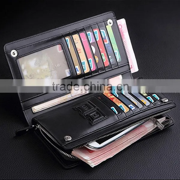 New Stylish Zipper Mobile Phone Bag Men's Wallet photo-5