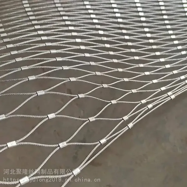 Stainless Steel Wire Rope Netting Flexible Metal Barrier for Balcony Stair Fall Protection Fencing Trellis Gates