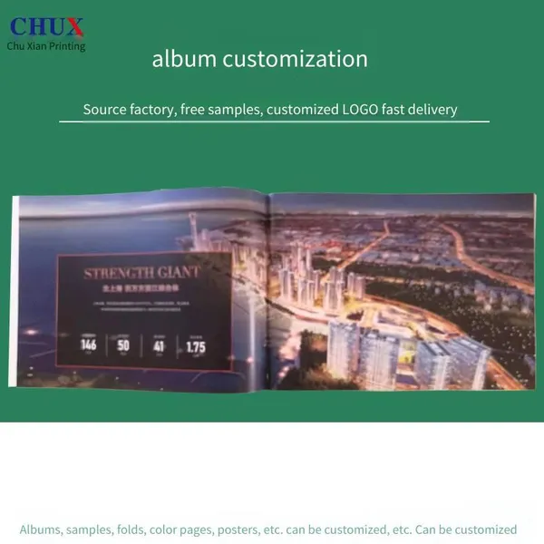 Printing Factory for Picture Albums: Business Art Paper Cover With uv Coating, Inner Pages With Oil Coating, Four-color Saddle Stitching, Chuxian Printing Factory photo-3