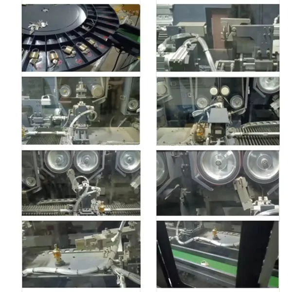 Lock Making Machine Padlock Body Polishing Machine SKPS4 Lock Fabrication Equipment Lock Manufacturing Equipment photo-4
