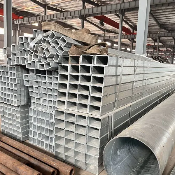 High Quality Pipe Square and Rectangular Steel Galvanized Tube photo-5