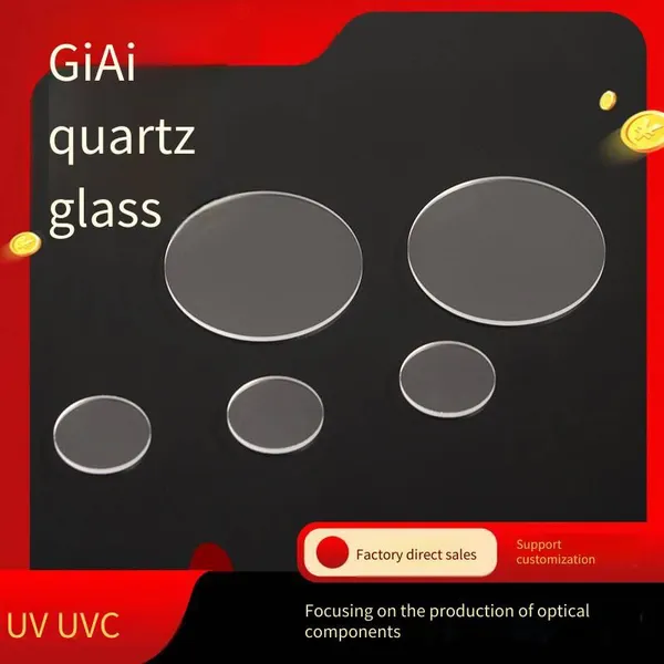 Pingzhi Optics Uvc Led Lamp Bead Window Sheet, Ultraviolet Quartz Glass, Optical Filter photo-5