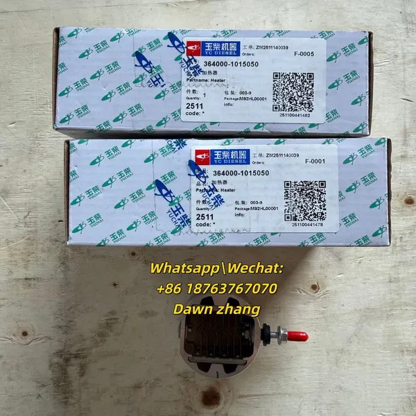 YUCHAI Heater 364000-1015050 for YUCHAI Excavator photo-3