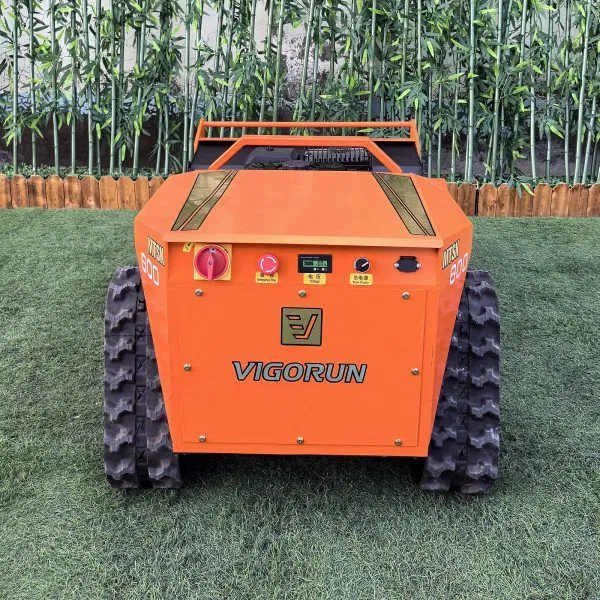 Vigorun MTSK800 Industrial Zero Turn RC Lawn Mower Robot 800MM Cutting Width Gas-Electric Hybrid Self Propelled Sharp Mowing photo-3