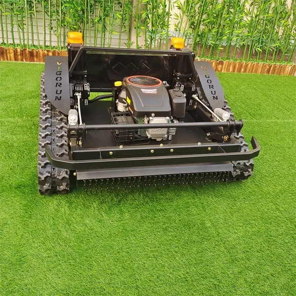 Hybrid 20 Inch Cutting Blade 550Mm Cutting Width Grass Cutter Remote Control photo-4