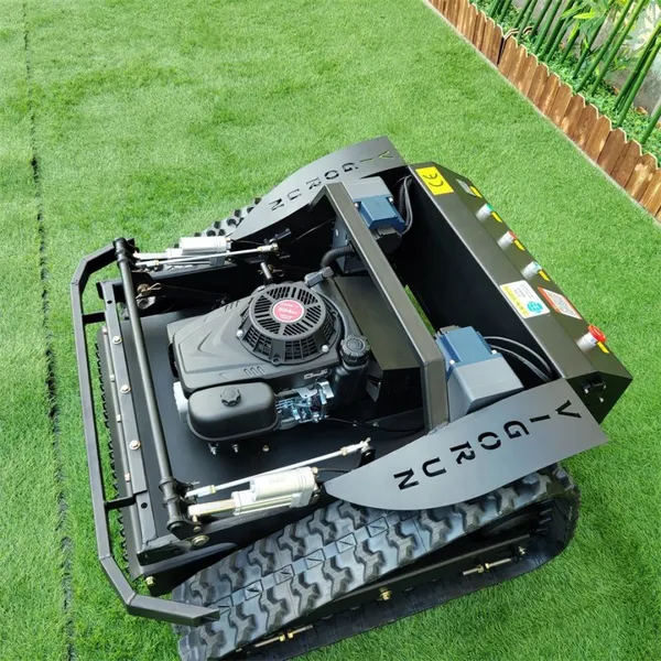 Remote Control Track-mounted Grass Crusher Made in China Manufacturer Factory