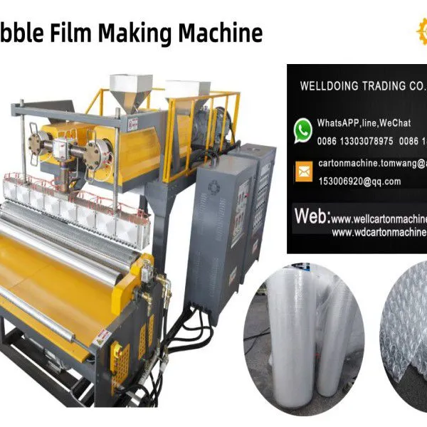 Industrial Bubble Cushion Packing Wrap Production Machine