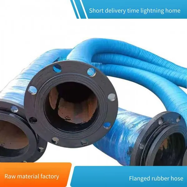 Langfeng 14-inch Buried and Suction Armored Rubber Hose With Large Diameter Steel Wire Skeleton, Corrosion-resistant and Wear-resistant, Timely Delivery photo-2