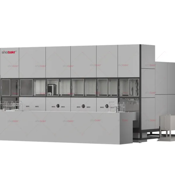 Fully Automatic Four‑Station Hydrocarbon Solvent Cleaning Machine