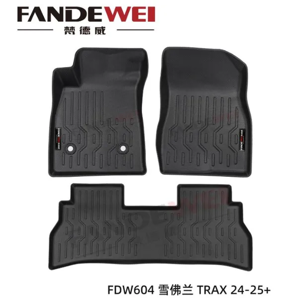 Use for Chevrolet Tracker TRAX 3D Car Floor Mat Luxury Carpet Easy to Clean Anti-slip Makers Custom All Weather Zero Formaldehyde Waterproof photo-3