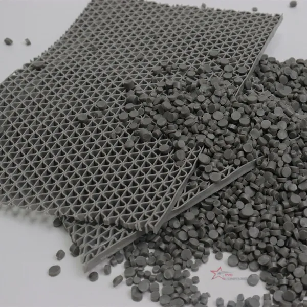 Virgin PVC Compound Granules Special Raw Material for Anti-slip Floor Mat Non Slip Doormat photo-3