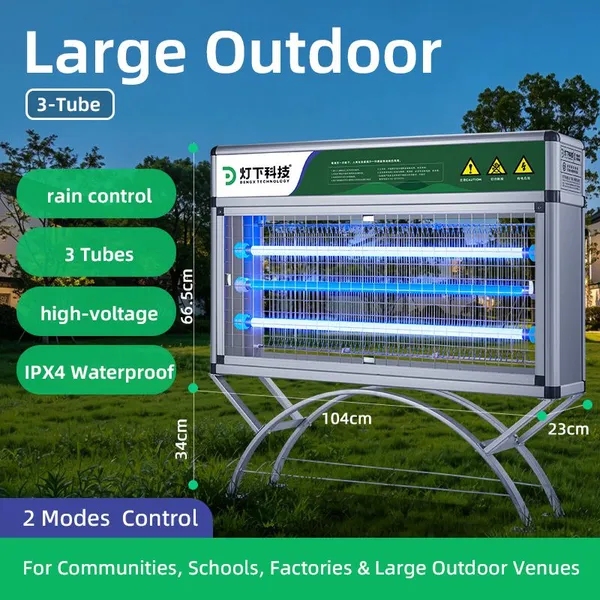 Factory Supply 110V 220V 365nm UV Black Bulb Professional Lighting Outdoor Mosquito Killer Lamp for Garden Pest Control